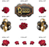 Birthday Queen and Rose Theme: