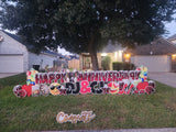 Happy Anniversary Yard Greeting