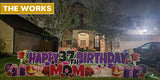 Happy Birthday Yard Sign Rental