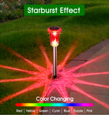 Solar Lights Outdoor Waterproof, Stake Lighting up the Yard!