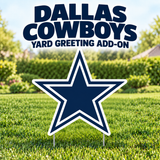 Dallas Cowboy's Yard Greeting Theme